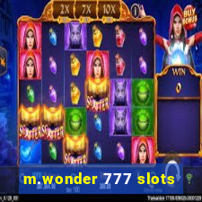 m.wonder 777 slots